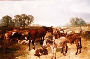 Un rassemblement sur Hampstead Heath - Henry Weekes