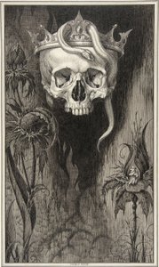Illustration de la Duchesse de Malfi et Le Diable Blanc, Deux Pièces de John Webster (1580 - 1634), pub.1930 - Henry Weston Keen