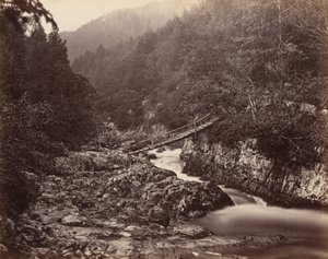 Pont du mineur, Pays de Galles, vers 1858 (photo) 1858 (photo) - Henry White