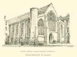 Austin Friars, Londres, état actuel - Henry William Brewer