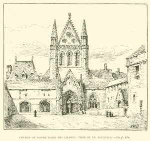 Église de Notre-Dame des Champs, époque de Saint Ignace - Henry William Brewer