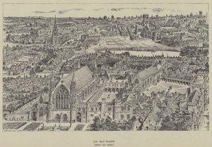 Ely Place, depuis l