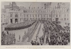 Dieu sauve la Reine, la Sérénade dans la Cour du Château de Windsor pour le quatre-vingtième anniversaire de Sa Majesté - Henry William Brewer