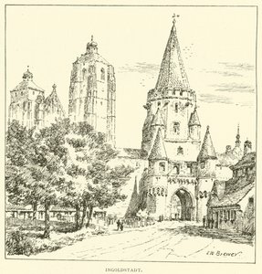 Ingoldstadt (gravure) - Henry William Brewer