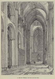 Vieille cathédrale St Paul, la nef et l