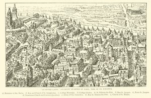 "Quartier Latin," quartier des étudiants de Paris, époque de St Ignace - Henry William Brewer
