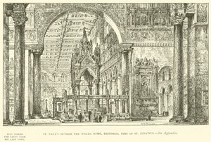 St Paul hors les Murs, Rome, restauré, époque de St Ignace