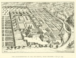 La Chartreuse de Val de Cristo, près de Segorbe (gravure) - Henry William Brewer