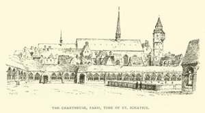 La Chartreuse, Paris, époque de Saint Ignace (gravure) - Henry William Brewer