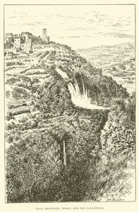 Villa Mecenate, Tivoli, et les Cascatelles