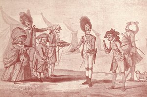 Une visite au camp, vers 1800-1810, 1909 - Henry William Bunbury