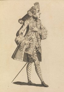 Monsieur Le Frizeur, 21 mai 1771 - Henry William Bunbury.