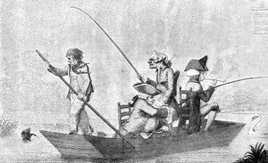 Patience dans une barque, 1792 - Henry William Bunbury