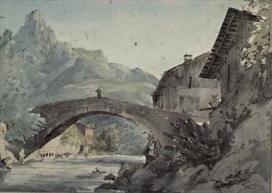 Pont à Sallanches et l