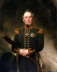 Portrait du contre-amiral Sir Edward Brace (ca. 1769-1843), qui s