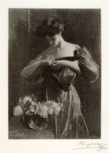 Une fleur - Henry Wolf