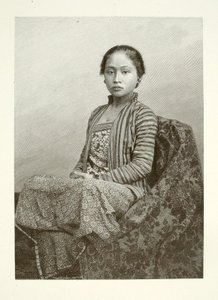 Une jeune femme javanaise - Henry Wolf