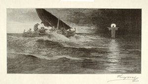 Le Christ marchant sur la mer