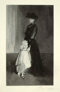 Christina (mère et fille) - Henry Wolf