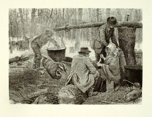 Préparer un dîner au camp - Henry Wolf