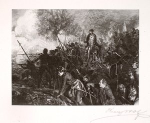 Frederick et ses hommes à Hochkirch - Henry Wolf
