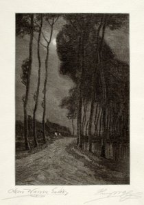 Clair de lune en Hollande - Henry Wolf