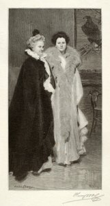 Mère et fille - Henry Wolf