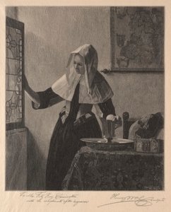 Jeune femme à une fenêtre, 1907