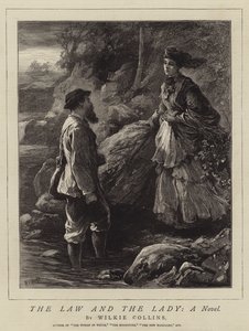 La loi et la dame, un roman - Henry Woods