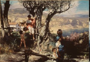 Rome antique. Dans un village - Henryk Siemieradzki