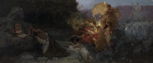 La Tentation de Saint Jérôme - Henryk Siemiradzki