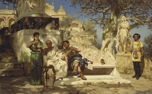 La sieste des patriciens - Henryk Siemiradzki