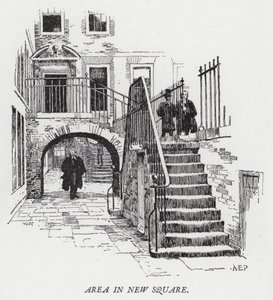 Area in New Square - Herbert (after) Railton