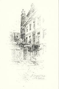 Maison du Dr Johnson, No 8 Bolt Court, Londres - Herbert (after) Railton