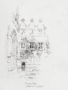 Chambre du poète anglais Percy Bysshe Shelley au premier étage de l