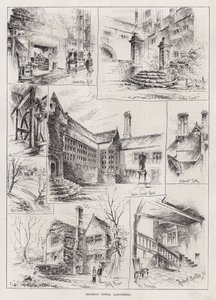 Hoghton Tower, Lancashire - Herbert (after) Railton