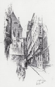Middle Temple Lane - Herbert (after) Railton
