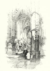 Coin des poètes, Abbaye de Westminster, Londres - Herbert (after) Railton