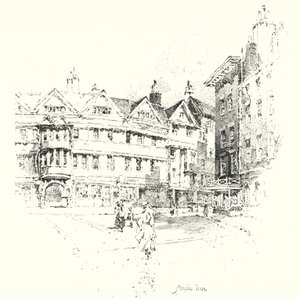 Staple Inn, Londres - Herbert (after) Railton