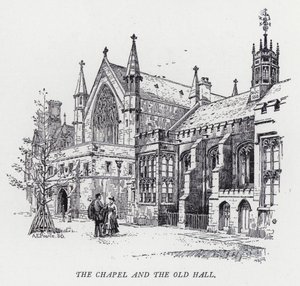 La chapelle et la vieille salle - Herbert (after) Railton