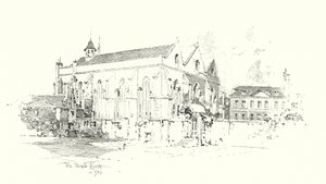 Église du Temple, Londres, en 1761 - Herbert (after) Railton