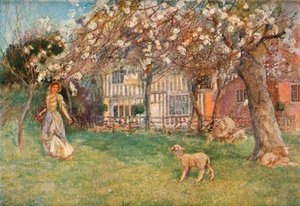 Agneaux, vers 1904 - Herbert Alexander Collins
