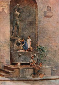 La Fontaine, vers 1904 - Herbert Alexander Collins