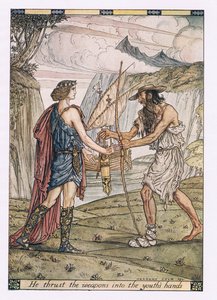 Il a enfoncé les armes dans la main du jeune homme - Herbert Cole