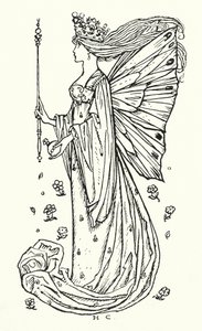 Chanson de la Reine des Fées (gravure) - Herbert Cole