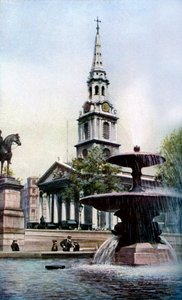 Église St Martin-in-the-Fields, Trafalgar Square, Londres, vers 1930s