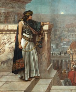 Le dernier regard de Zénobie sur Palmyre - Herbert Gustave Schmalz