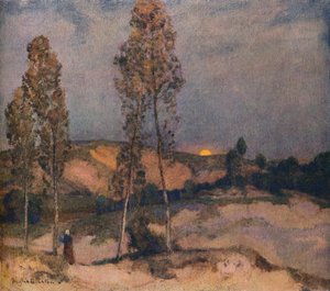 Dunes de sable, Pas de Calais - Herbert Hughes Stanton