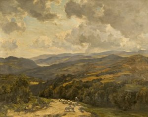 Collines galloises près de Barmouth - Herbert Hughes Stanton