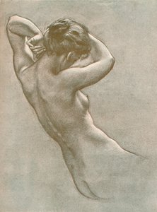 Étude pour Prospero invoquant des nymphes et des divinités, vers 1902, 1903 - Herbert James Draper